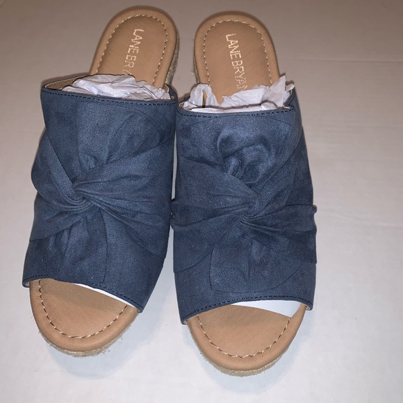 Lane Bryant Shoes - Size 9W Espadrille Open Toe Wedge Heel NWT